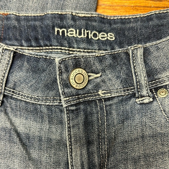 Women's Boot Cut Jeans - Blue - Picture 2 of 6